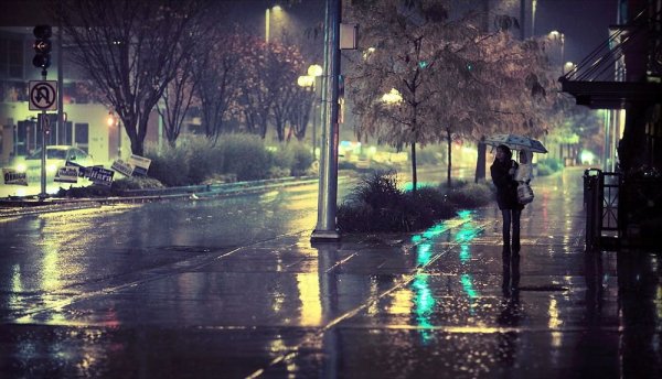 Вечерний дождь