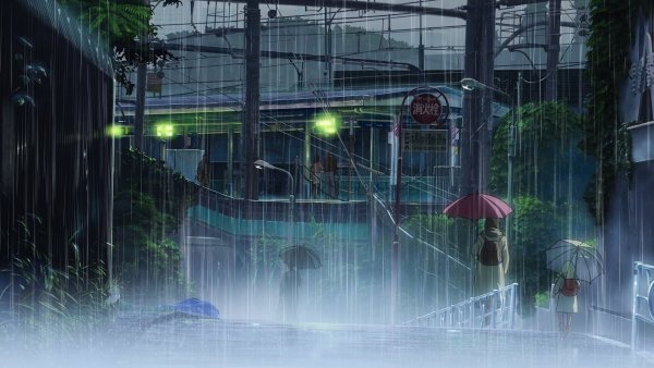 Сад изящных слов аниме дождь