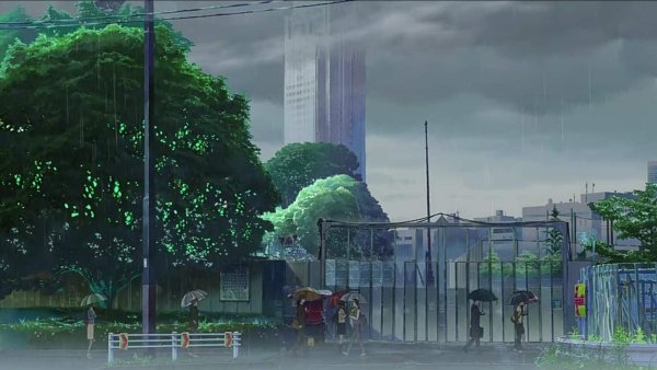 Сад изящных слов аниме дождь