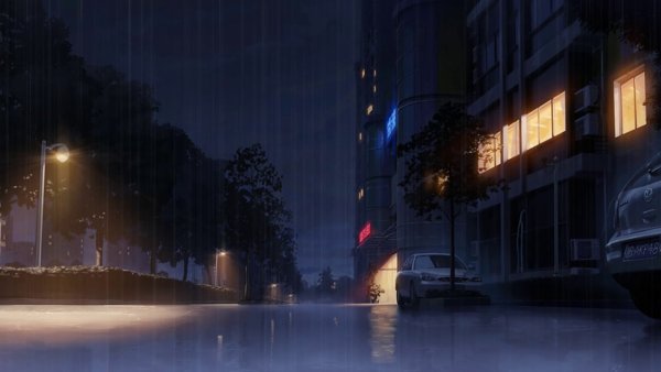 Тёмная улица фон для гача лайф