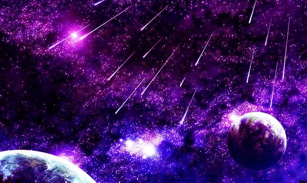 Космос звездопад