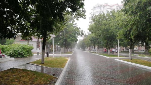 Дождь в Геленджике