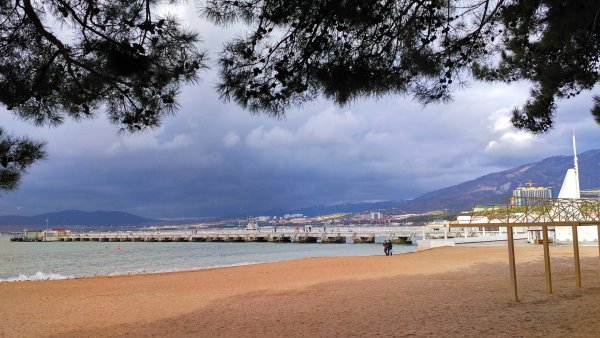 Геленджик зима 2021