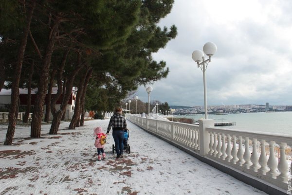 Зима в Геленджике