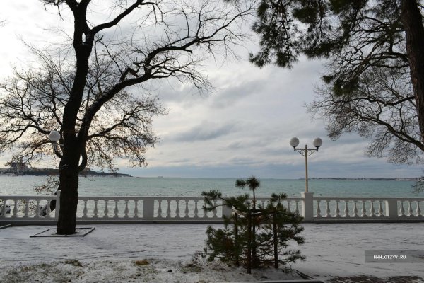 Геленджик набережная зима