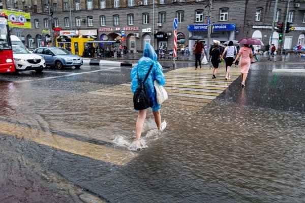 Дождь в Москве
