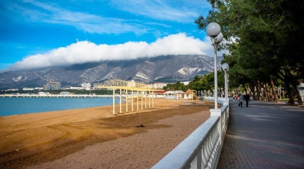 Геленджик горы зимой