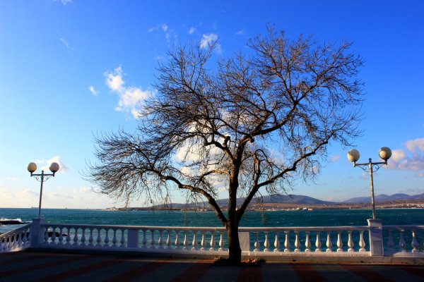 Геленджик набережная зима