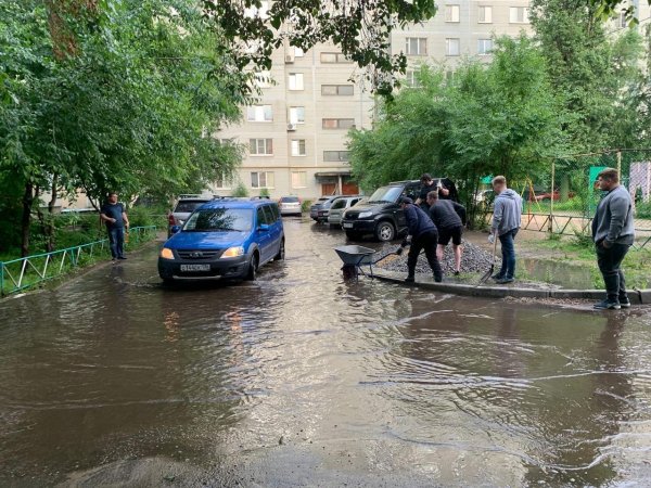 Воронеж дождь 30,06
