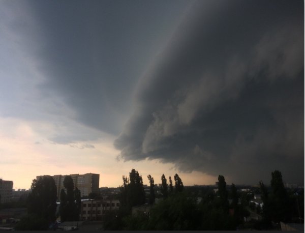 Гроза в Воронеже