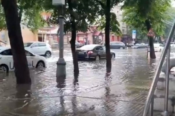 Ливень в Воронеже