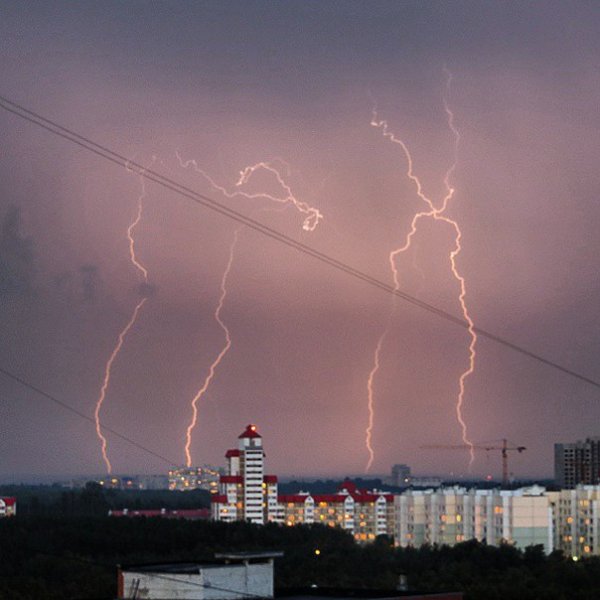 Гроза в Воронеже