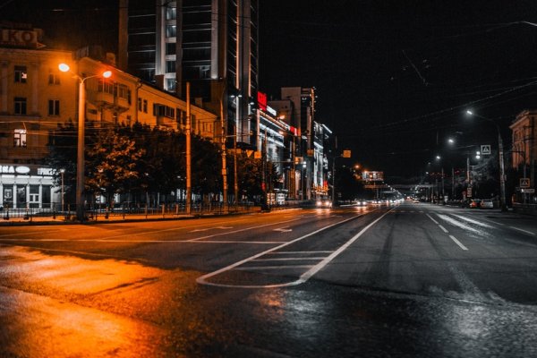 Воронеж ночью