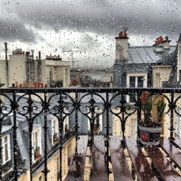 Франция дождь