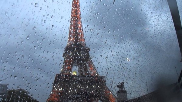 Франция дождь