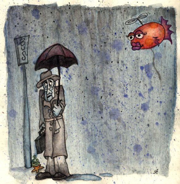 С дождливой пятницей