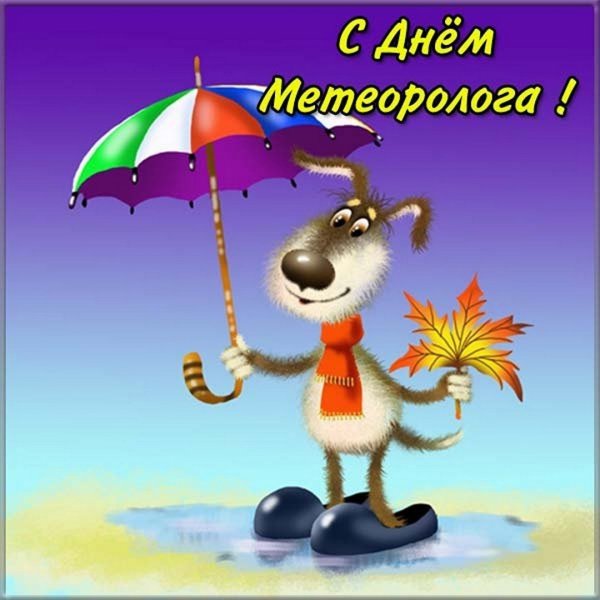 День метеоролога поздравления