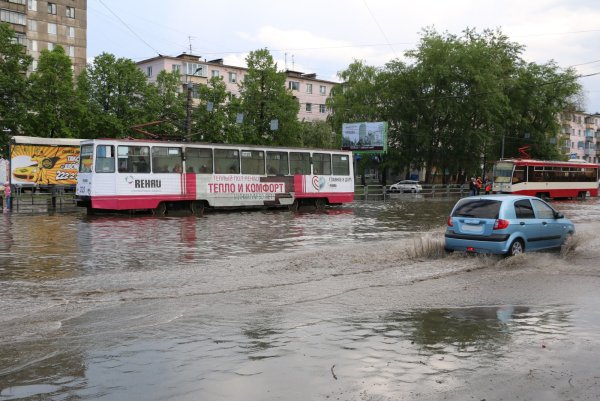 Наводнение в Челябинске