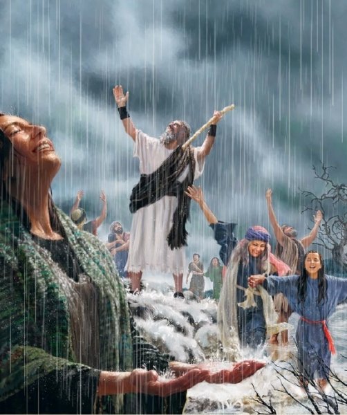 Иллюстрации свидетелей Иеговы пророк Илья