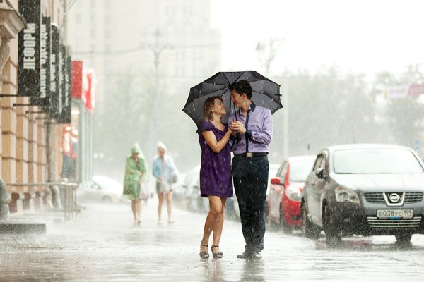 Прогулка под дождём