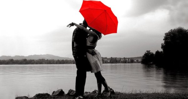 Сердце под зонтом