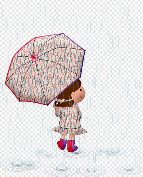 Девочка с зонтиком