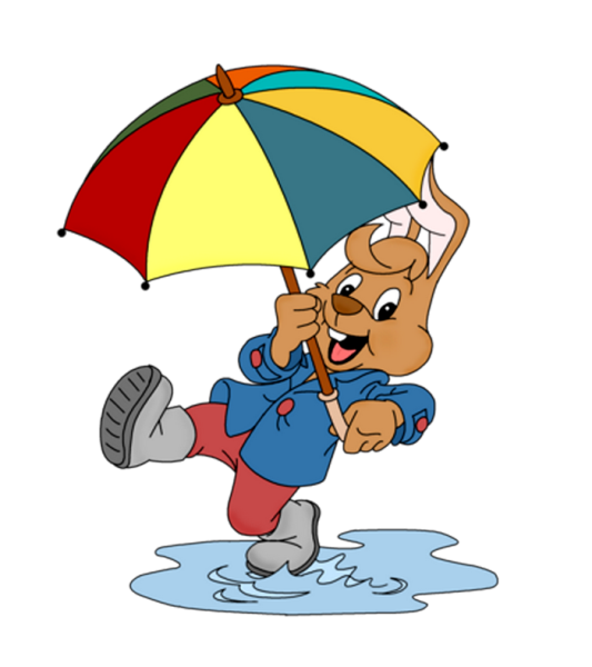 Зверюшки под зонтиком