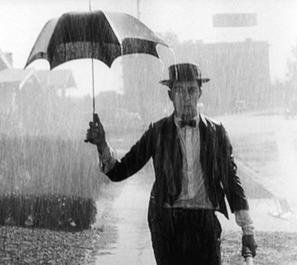 Бастер Китон под дождем