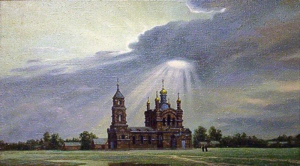 Художник Литвиненко Геннадий картина храмы