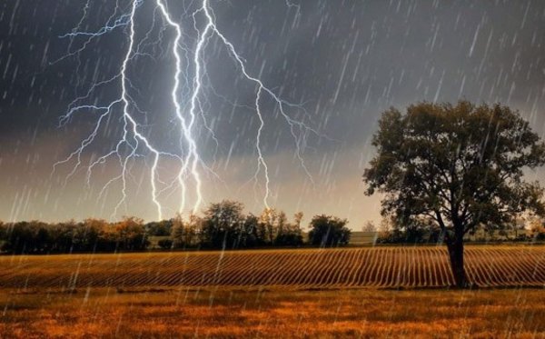 Дождь гроза ветер