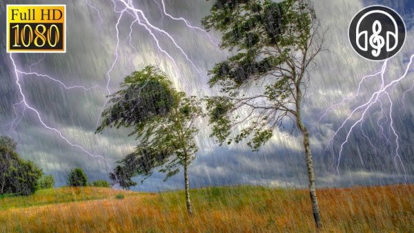 Картина ветер гроза ливень