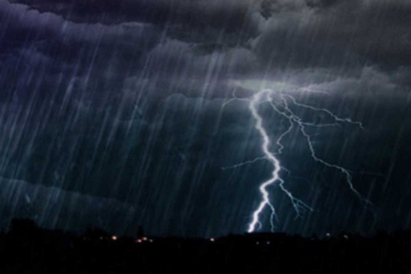 Мощная гроза
