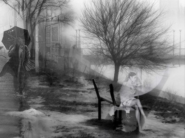 Осень дождь серость