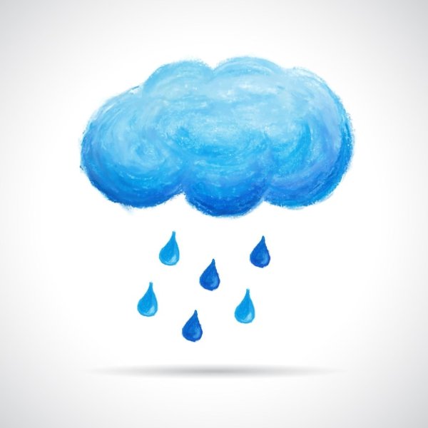 Тучка для рисования