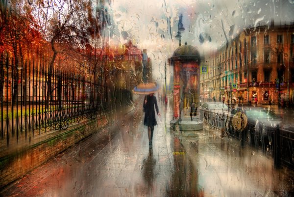 Осень в Петербурге Эдуард Гордеев
