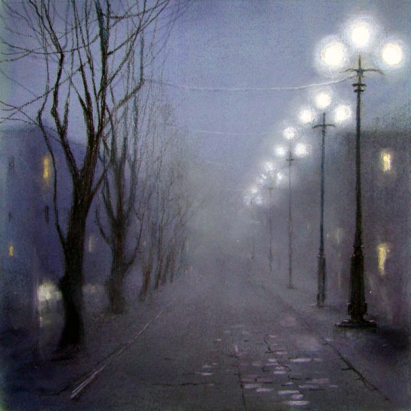 Художник Елена Юшина осень