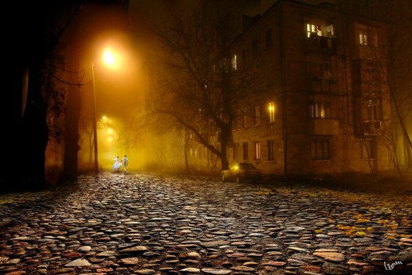 Игорь Зенин осень в городе