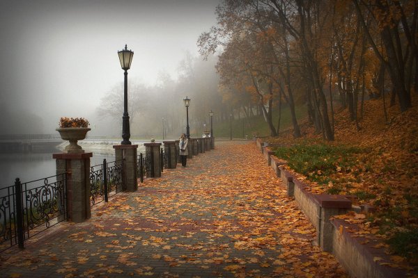 Набережная Питер осень