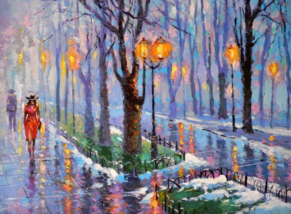 Художник Спирос Дмитрий Импрессионист