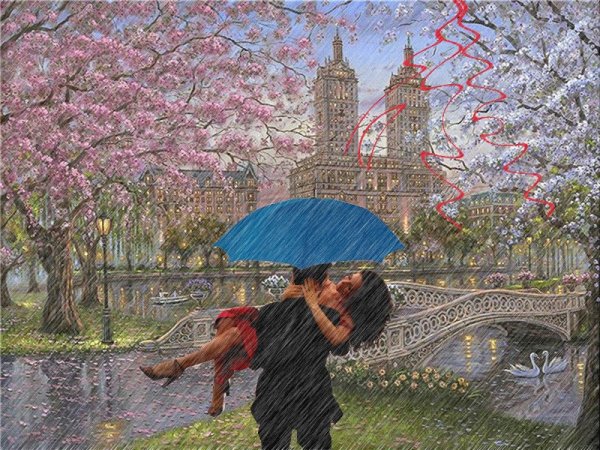 Весенний дождь