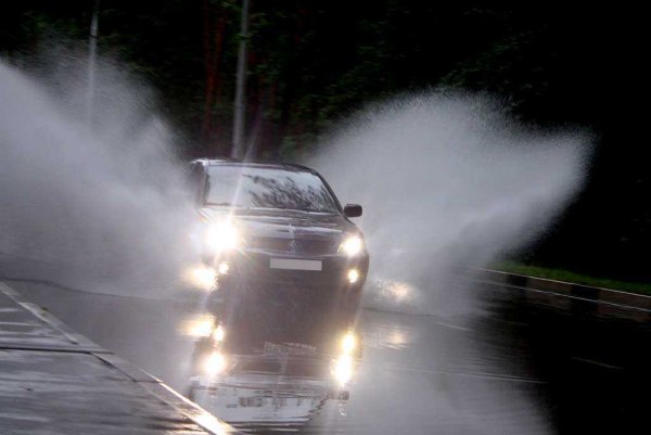 Езда в дождь