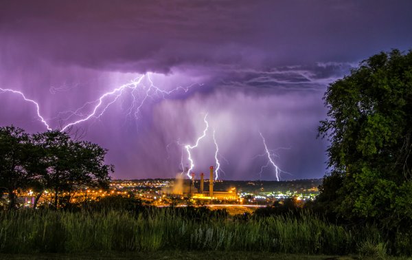 Гроза молния