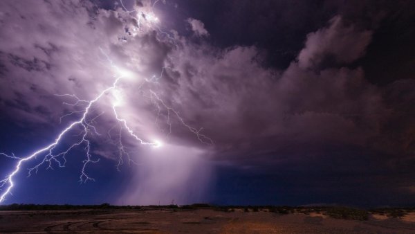 Ливень с грозой