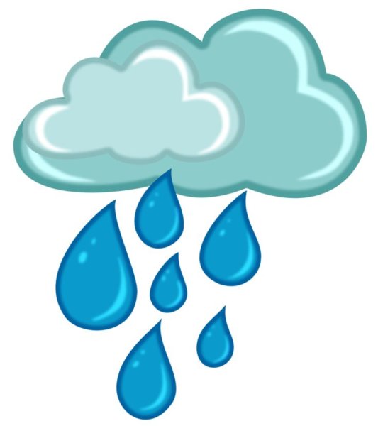 Тучка с дождиком