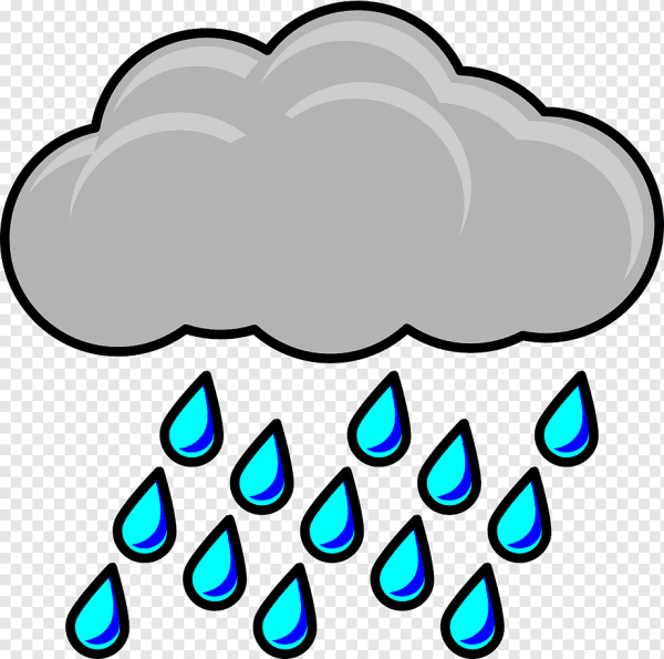 Тучка с дождиком