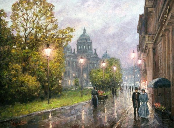 Дождь в Старом городе