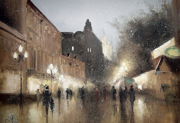 Медведев художник Арбат