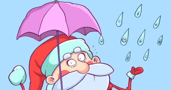 Дождь на новый год