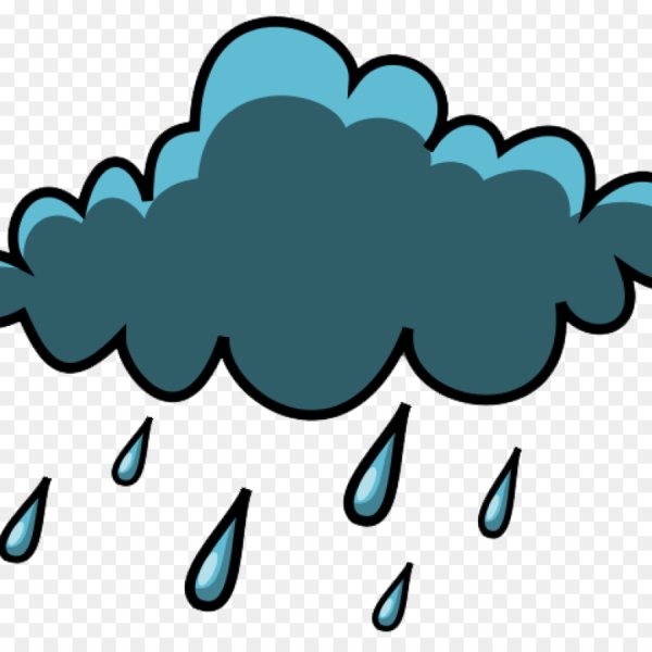 Тучка с дождем