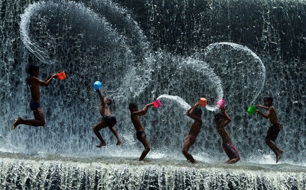 Радость под дождем